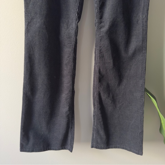 J. Crew 100% Cotton Straight Leg Corduroy Pants Zip Button Belt Loops Solid Y2K - Picture 5 of 10